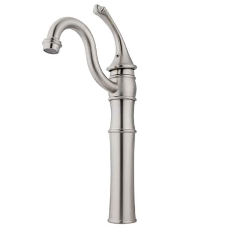 Kingston Brass Vessel Sink Faucet, Brushed Nickel KB3428GL